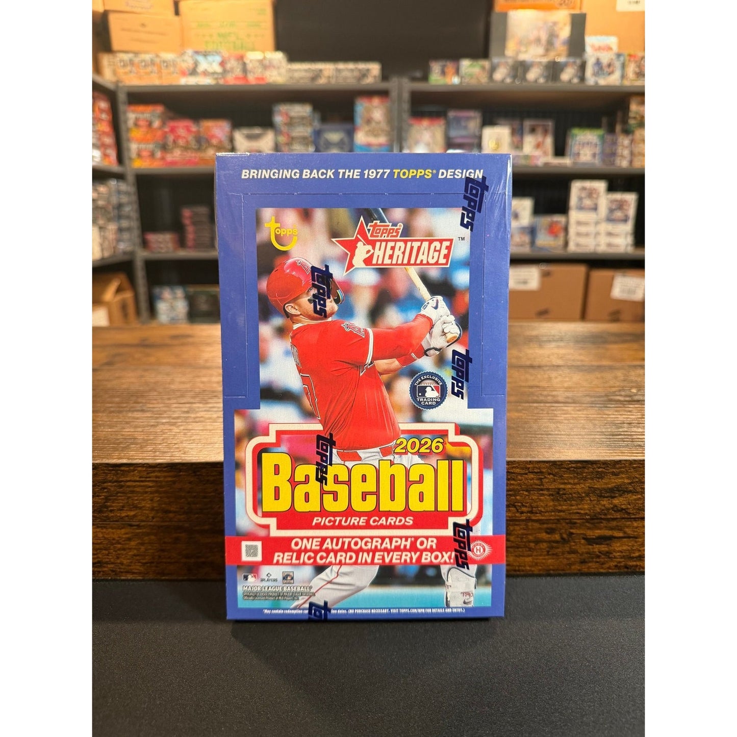 2026 Topps Heritage MLB Baseball Hobby Box