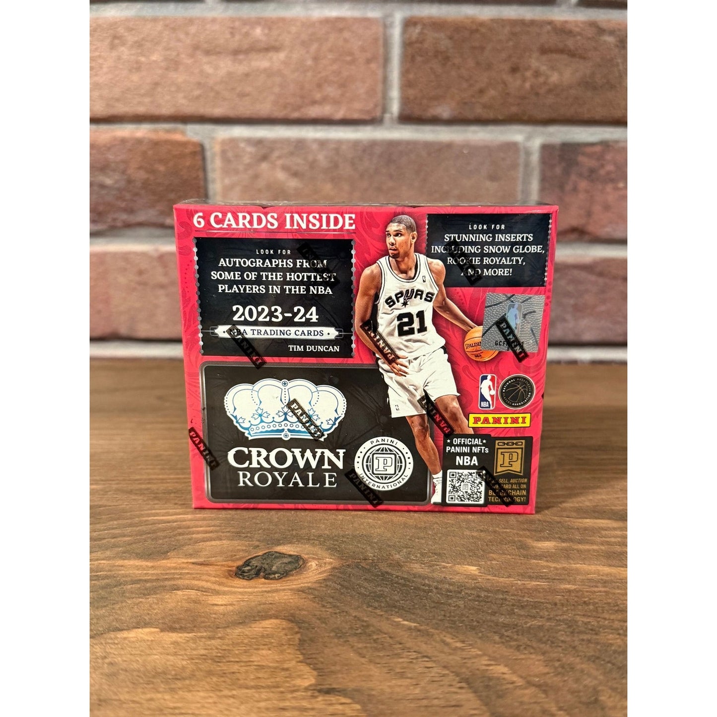 2023-24 Crown Royale NBA Basketball International Box (Wemby Rookie Kaboom Chase)