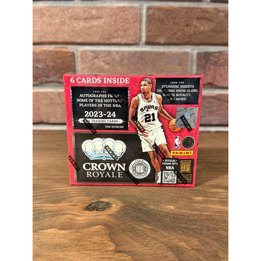 2023-24 Crown Royale NBA Basketball International Box (Wemby Rookie Kaboom Chase)
