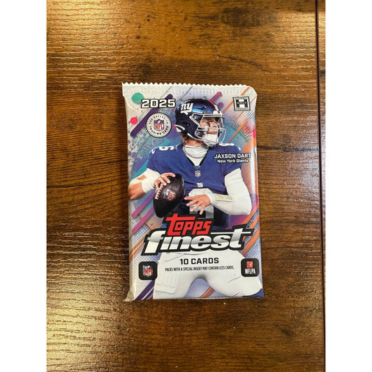 2025 Topps Finest NFL Football Hobby Pack (Headliners/Dart)