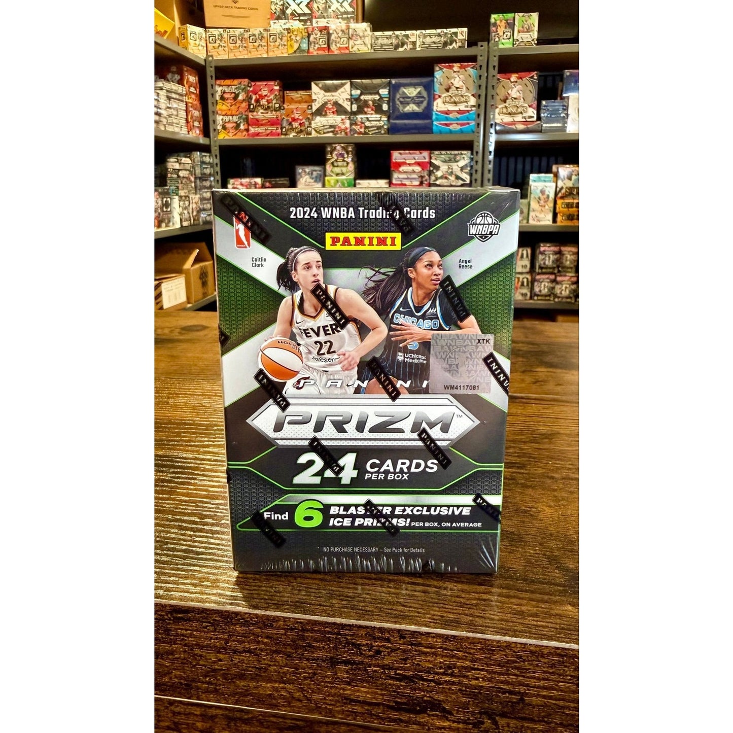 2023-24 Prizm WNBA Basketball Blaster Box (From Sealed Case Caitlyn Clark Rookies)