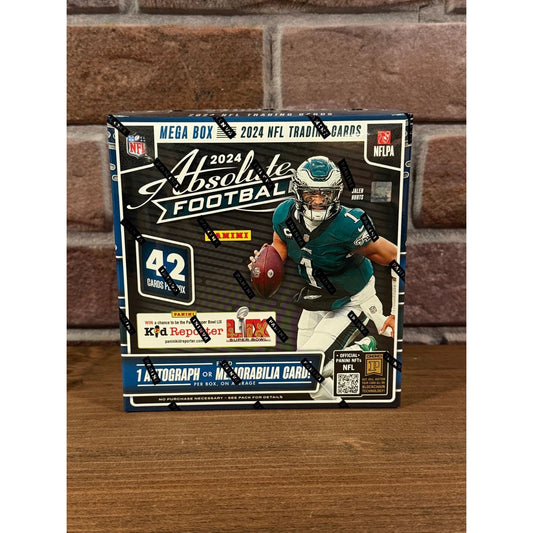 2024 Panini Absolute NFL Football Mega Box (From Sealed Case)