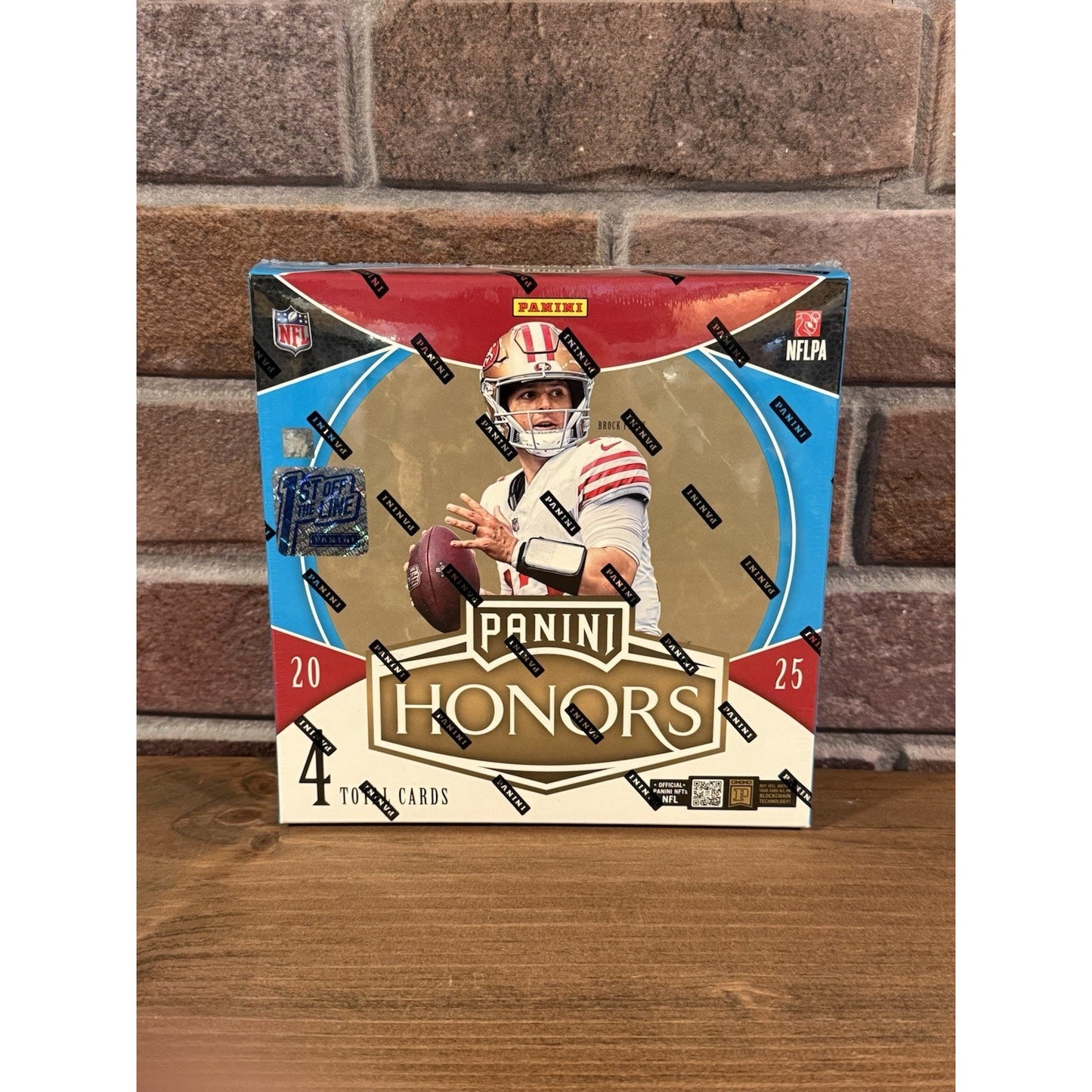 2025 Panini Honors Football FOTL First off The Line Hobby Box *IN HAND*