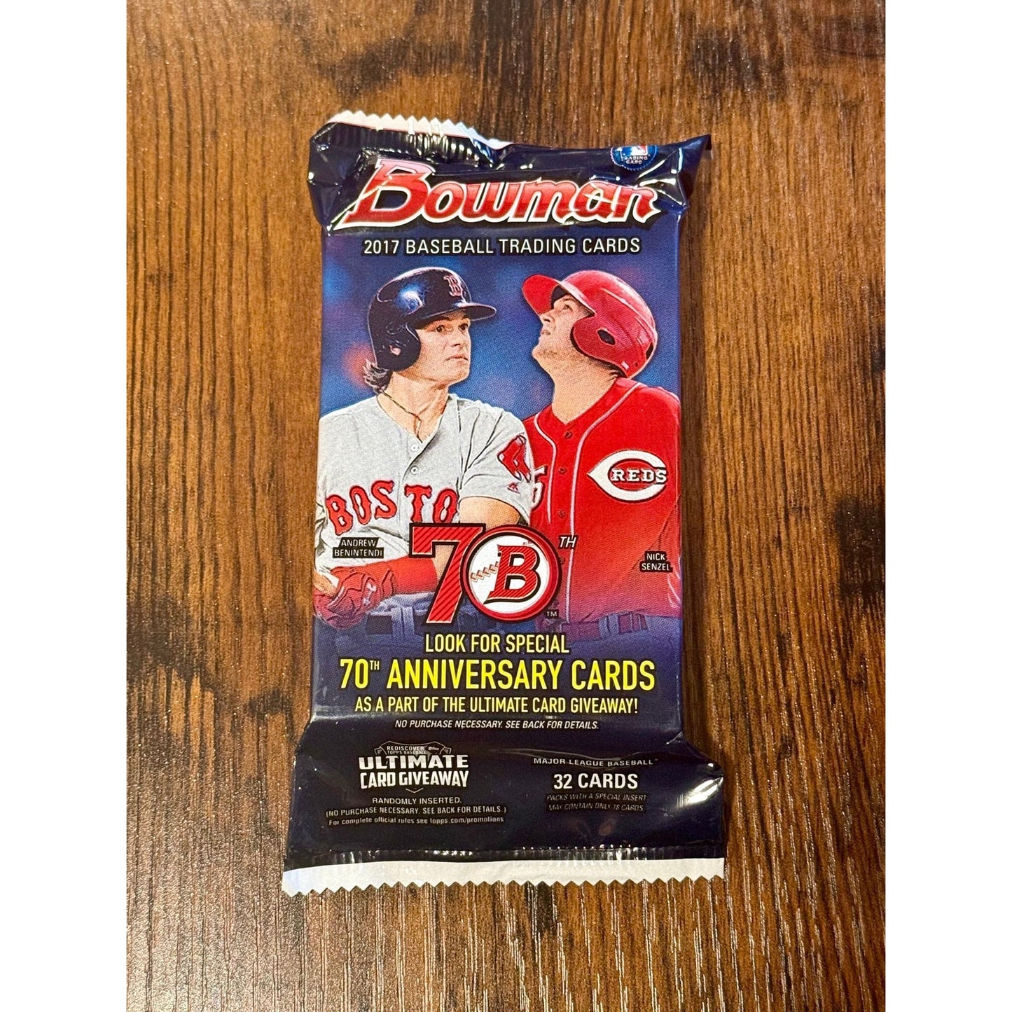 2017 Bowman MLB Baseball Jumbo Hobby Pack (Judge RC, Acuna 1st)