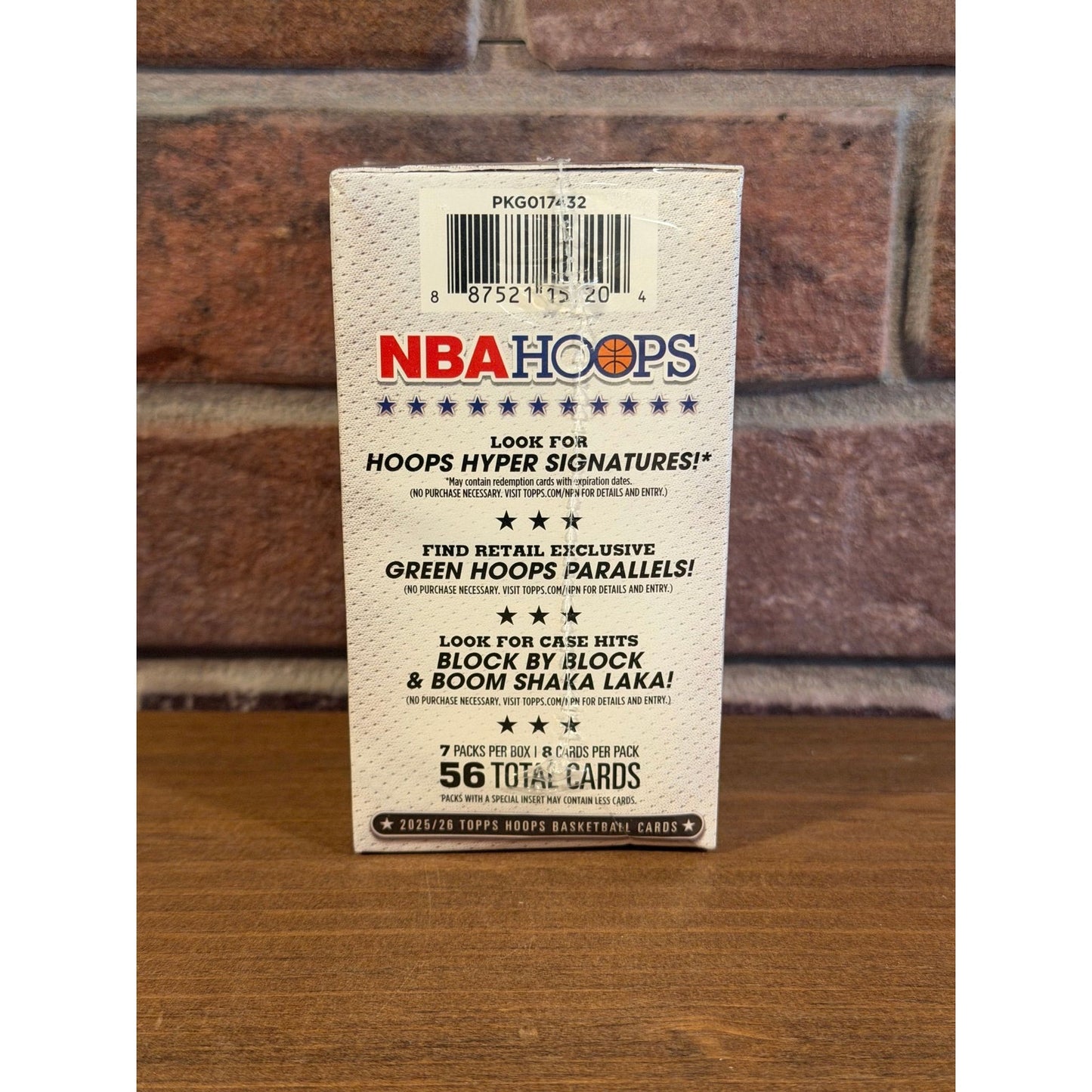 2025-26 NBA Hoops Basketball Blaster Box (Flagg Kon VJ Rookies)