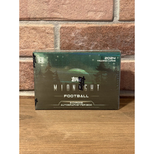 2024 Topps Midnight NFL Football Hobby Box - 3 CHROME AUTOS PER BOX