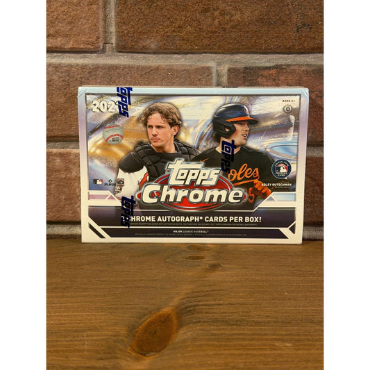2023 Topps Chrome MLB Baseball Breakers Delight Hobby Box